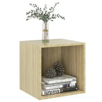 Wandkast 37x37x37 cm bewerkt hout sonoma eikenkleurig 3