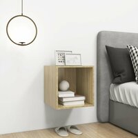 Wandkast 37x37x37 cm bewerkt hout sonoma eikenkleurig 5