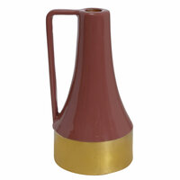 Kaarshouder DKD Home Decor Metaal Coating (11 x 11 x 20 cm) (2 Stuks) 2