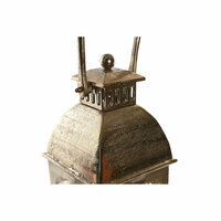 Lantaarn Home ESPRIT Gouden Aluminium Kristal Vintage 17 x 17 x 78 cm 3