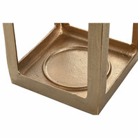 Lantaarn Home ESPRIT Gouden Aluminium Kristal Modern 20 x 20 x 74 cm 3