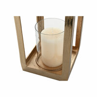 Lantaarn Home ESPRIT Gouden Aluminium Kristal Modern 20 x 20 x 74 cm 4