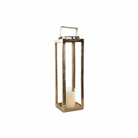 Lantaarn Home ESPRIT Gouden Aluminium Kristal Modern 20 x 20 x 74 cm 5