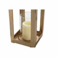 Lantaarn Home ESPRIT Gouden Aluminium Kristal Modern 15 x 15 x 59 cm 4