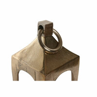 Lantaarn Home ESPRIT Gouden Aluminium Kristal Arabisch 15 x 15 x 52 cm 3