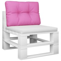 Palletkussens 60x40x12 cm stof roze 3