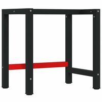 Werkbank rechthoekig 100x60x83 cm massief beukenhout 5