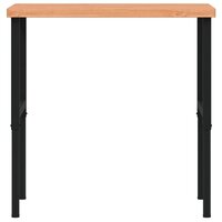 Werkbank rechthoekig 100x60x(73-99,5) cm massief beukenhout 4