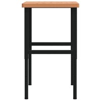 Werkbank rechthoekig 100x60x(73-99,5) cm massief beukenhout 6