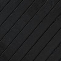Vloerkleed rechthoekig 80x300 cm bamboe zwart 7