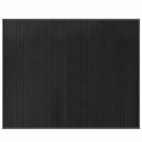 Vloerkleed rechthoekig 80x100 cm bamboe grijs 2