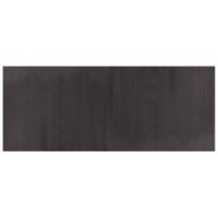 Vloerkleed rechthoekig 80x200 cm bamboe donkerbruin 2