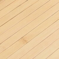 Vloerkleed rechthoekig 80x200 cm bamboe lichtnaturel 7