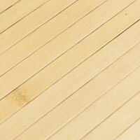 Vloerkleed rechthoekig 100x200 cm bamboe lichtnaturel 7