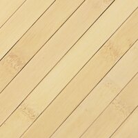 Vloerkleed rechthoekig 100x100 cm bamboe lichtnaturel 7