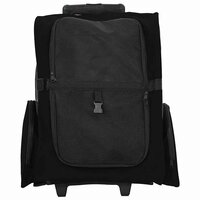 Huisdierentrolley 3-in-1 48x32x57 cm oxford stof zwart 3