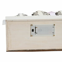 Kerstversiering DKD Home Decor Rood Roze 21 x 9,5 x 19 cm (2 Stuks) 2