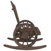 Schommelstoelen 2 st Adirondack massief vurenhout 6