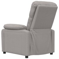 Massagestoel stof taupe 5