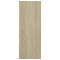 Wandtafel 105x30x80 cm bewerkt hout sonoma eikenkleurig 6