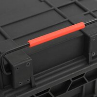 Flightcase draagbaar 56,5x34x16 cm PP zwart 7