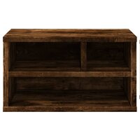 Printerkastje 40x32x22,5 cm bewerkt hout gerookt eikenkleurig 5