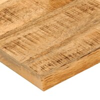 Tafelblad met natuurlijke rand 40x40x3,8 cm massief mangohout 6