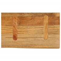 Tafelblad met natuurlijke rand 60x20x3,8 cm massief mangohout 5