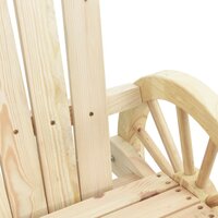 Schommelstoelen 2 st Adirondack massief vurenhout 8