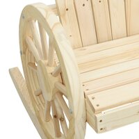 Schommelstoelen 2 st Adirondack massief vurenhout 9