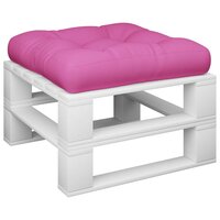 Palletkussen 60x61,5x10 cm oxford stof roze 3