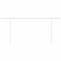 Luifel automatisch met LED en windsensor 6x3,5 m blauw en wit 7