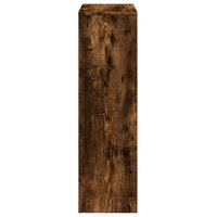 Kamerscherm / boekenkast 3-laags 99x29x99 cm hout gerookt eiken 6