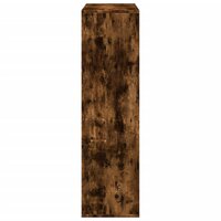 Kamerscherm / boekenkast 69,5x29x103,5 cm hout gerookt eiken 6