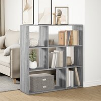 Kamerscherm / boekenkast 102x29x103,5 cm hout grijs sonoma 4