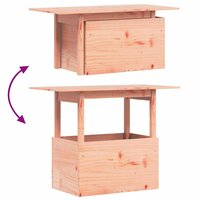 Tuintafel 100x50x75 cm massief douglashout 8