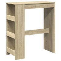 Bartafel met rekken 90x40x103,5 cm hout sonoma eikenkleur 2