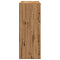 Bartafel met rekken 90x40x103,5 cm hout artisanaal eikenkleurig 5