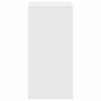 Bartafel 51x50x103,5 cm bewerkt hout wit 5