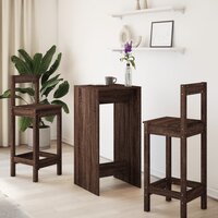 Bartafel 51x50x103,5 cm bewerkt hout bruin eikenkleurig 3