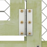 Kippenhok 268x400x190 cm ge&iuml;mpregneerd massief grenenhout 5