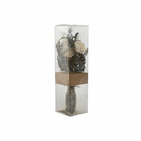 Decoratieve plant Home ESPRIT Kristal Bloem 11 x 11 x 40 cm (3 Stuks) 4