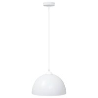 Hanglampen 2 st In hoogte verstelbaar E27 30 cm metaal wit 5