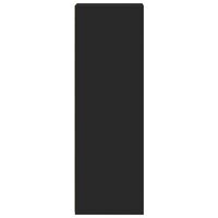 Hoge kast 30x41x124 cm bewerkt hout zwart 5