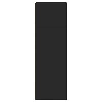 Hoge kast 40x41x124 cm bewerkt hout zwart 5