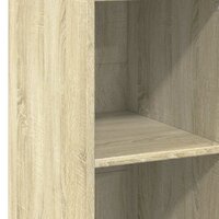 Hoge kast 40x41x124 cm bewerkt hout sonoma eikenkleurig 7