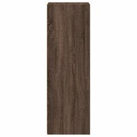 Hoge kast 45x41x124 cm bewerkt hout bruin eikenkleurig 4