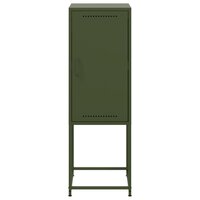 Hoge kast 36x39x107 cm staal olijfgroen 6