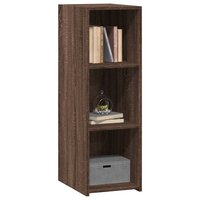 Dressoir 30x41x93 cm bewerkt hout bruin eikenkleur 3