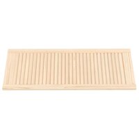 Kastdeuren met lamellen 4 st 99,3x39,4 cm massief grenenhout 3